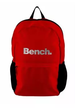 Рюкзак FREIZEITRUCKSACK BRITE MIT VERSTELLBAREN SCHULTERGURT, GROSSEM HAUPTFACH UND SEITENTASCHEN AUS MESH Bench, цвет rot