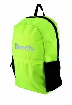 Рюкзак FREIZEITRUCKSACK BRITE MIT VERSTELLBAREN SCHULTERGURT, GROSSEM HAUPTFACH UND SEITENTASCHEN AUS MESH Bench, цвет grn