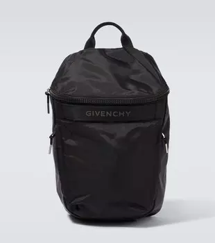 Рюкзак G-Trek с вышивкой Givenchy, черный