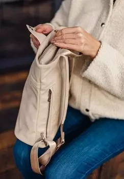 Рюкзак GLENN VUCH, бежевый