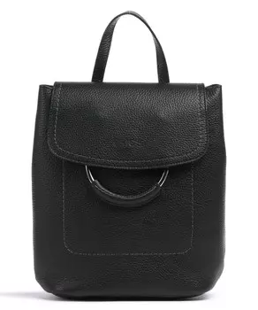 Рюкзак Gondola Tiglio Zaino из зерненой кожи Brics, черный