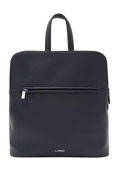 Рюкзак городской, магнитная застежка, эмблема, женский L.CREDI, цвет Marine