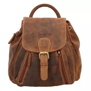 Рюкзак GREENBURRY Backpack Vintage 1605, коричневый
