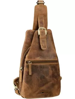 Рюкзак Greenburry Sling Vintage 1558 Body, цвет Sattelbraun