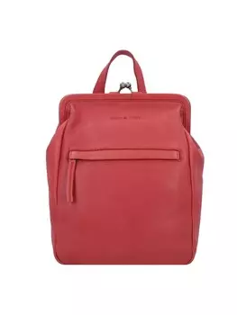 Рюкзак Greenburry Vintage washed City Rucksack Leder 27 cm, цвет bloodred