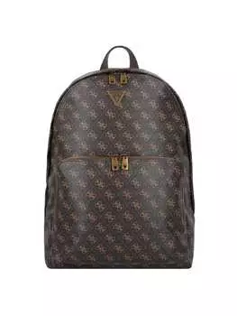 Рюкзак Guess, цвет brown-ochre-burgundy