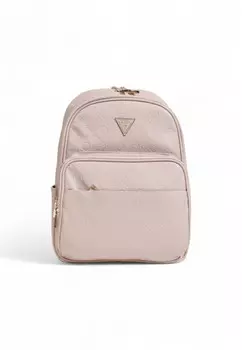 Рюкзак Guess с тиснением, розовый