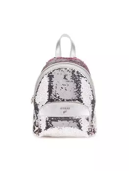 Рюкзак Guess, серебряный