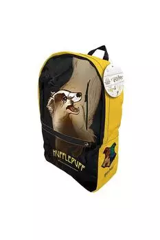 Рюкзак Хаффлпафф с замысловатыми домиками Harry Potter, черный