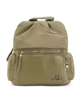 Рюкзак Hayve Puffy из нейлона с двойными отделениями и сумкой Steve Madden, цвет Olive