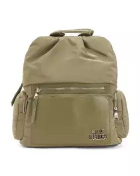 Рюкзак Hayve Puffy из нейлона с двойными отделениями и сумкой Steve Madden, оливковый
