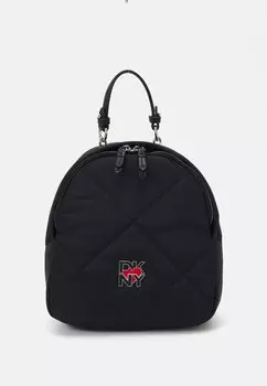 Рюкзак HEART OF NY QUILTED BACKPACK DKNY, черный