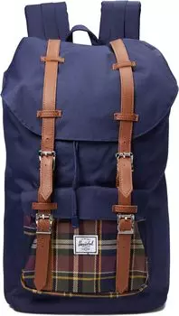 Рюкзак Herschel Little America Herschel Supply Co., цвет Peacoat/Peacoat Plaid