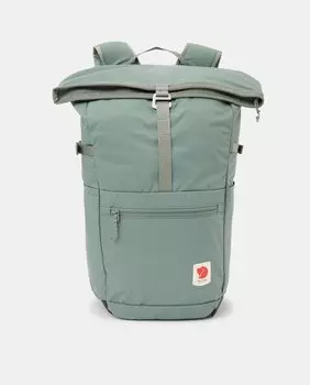 Рюкзак High Coast Foldsack 24 из переработанного нейлона цвета морской волны с клапаном Fjllrven