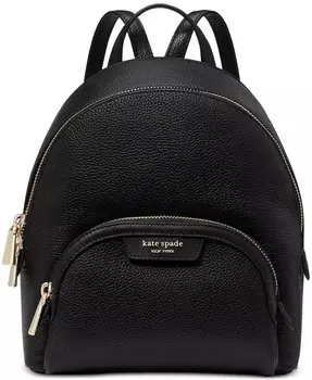 Рюкзак Hudson из шагреневой кожи Kate Spade New York, черный