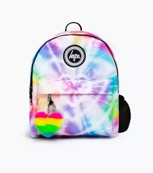 Рюкзак HYPE Rainbow Tie Dye Heart Iconic HYPE, мультиколор
