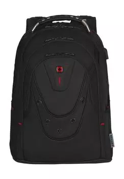 Рюкзак Ibex, логотип, однотонный WENGER, черный