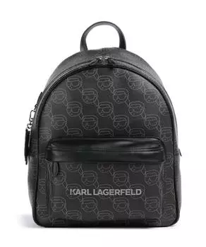 Рюкзак Ikon Mono из искусственной кожи Karl Lagerfeld, черный