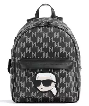 Рюкзак Ikonik 2.0 mono из искусственной кожи Karl Lagerfeld, черный