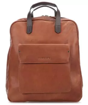 Рюкзак Ivy Lane 14 дюймов из мелкозернистой яловой кожи Harold'S, коричневый
