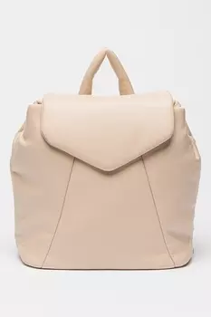 Рюкзак из экокожи Francesca Rossi, бежевый