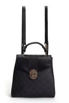 Рюкзак из экокожи Lucky Bees, черный