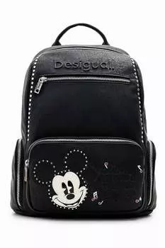 Рюкзак из экокожи с изображением Микки Мауса Desigual, черный