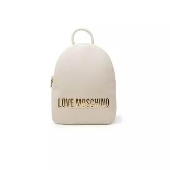 Рюкзак из бежевого полиэтилена LOVE MOSCHINO