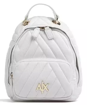 Рюкзак из искусственной кожи Armani Exchange, белый