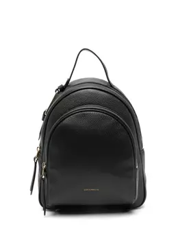 Рюкзак из кожи Coccinelle, черный