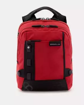 Рюкзак из красной ткани Scharlau, красный
