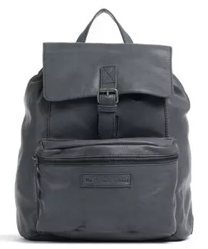 Рюкзак из мытой восковой коровьей кожи The Chesterfield Brand, синий