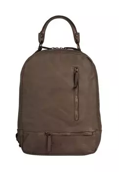 Рюкзак из натуральной кожи, производство Италия Samantha Look, тауп