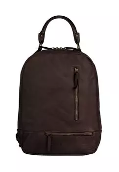 Рюкзак из натуральной кожи, производство Италия Samantha Look, коричневый