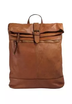Рюкзак из натуральной кожи, производство Италия Forty, цвет Cognac