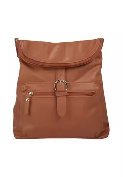 Рюкзак из натуральной кожи, производство Италия Forty, цвет Cognac