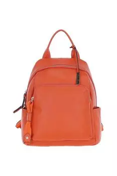 Рюкзак из натуральной кожи «Роскошный переплет» Ashwood Leather, оранжевый