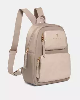 Рюкзак из нейлона/кокоса Robert Pietri, бежевый