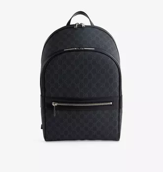Рюкзак из парусины с покрытием Gg-Monogram Gucci, мультиколор