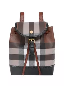 Рюкзак из парусины с покрытием в клетку Micro Check Burberry