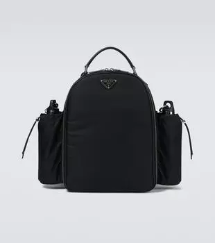 Рюкзак из переработанного нейлона Prada, черный
