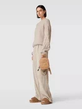 Рюкзак из плюшевого меха, модель «Hellvi» Seidenfelt, коричневый