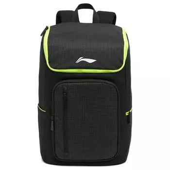 Рюкзак из полиэстера LiNing, унисекс, черный