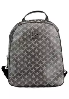 Рюкзак из пвх с регулируемыми лямками и контрастными деталями Byblos, черный