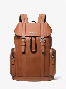 Рюкзак из шагреневой кожи Cooper Michael Kors, коричневый