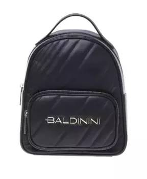 Рюкзак из стеганой кожи Baldinini, черный