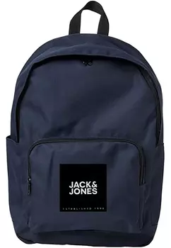 Рюкзак Jack & Jones 2 Fcher Backpack Ranzen mit Laptop Fach JACBACK, темно синий