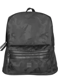 Рюкзак JACQUARD Urban Classics, черный