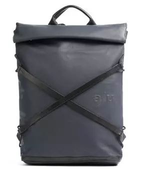 Рюкзак Japan Yokohama Rolltop 15 дюймов из органического хлопка Aunts & Uncles, синий