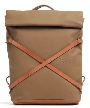 Рюкзак Japan Yokohama Rolltop 15 дюймов из органического хлопка Aunts & Uncles, коричневый